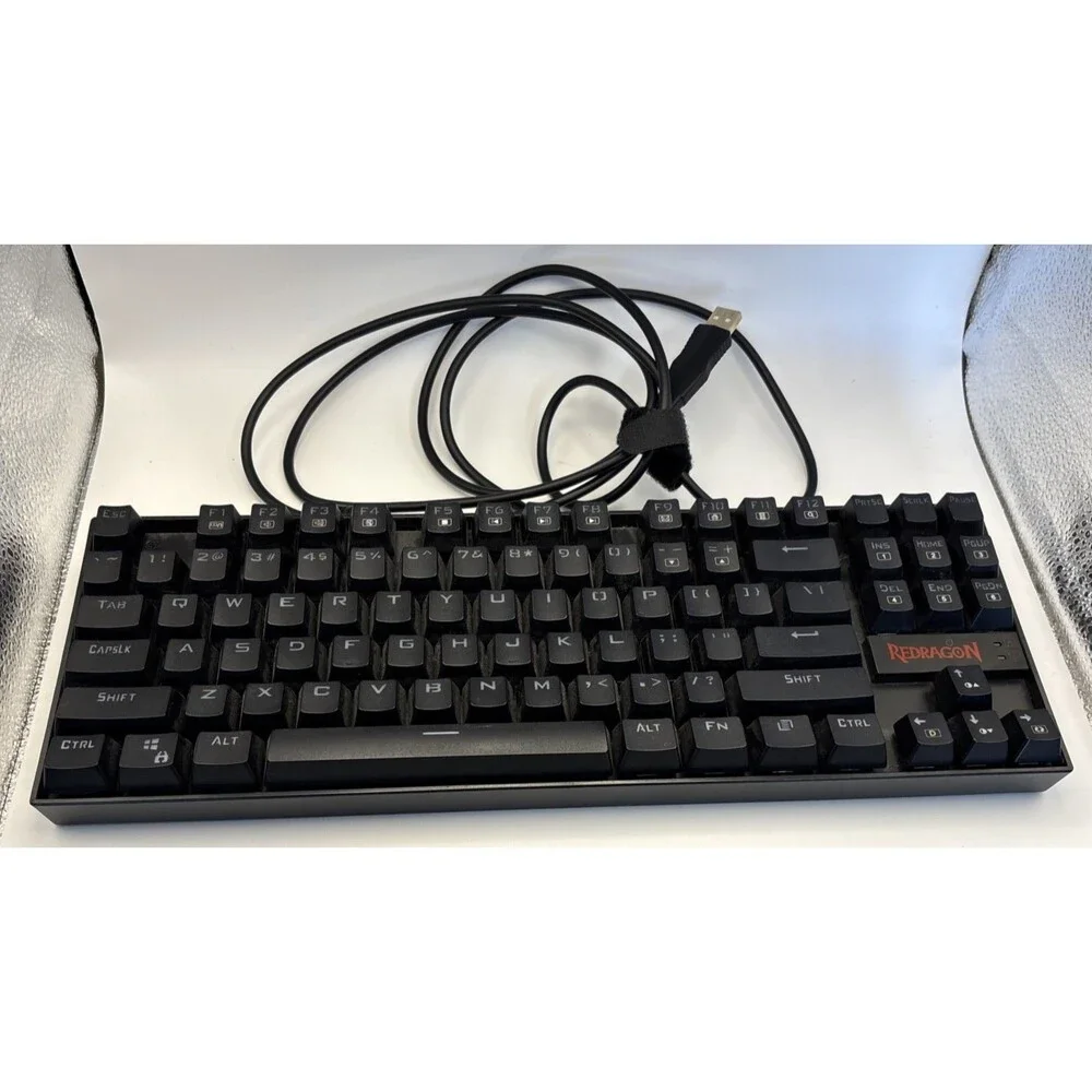 Redragon Kumara K552RGB-2 Wired Mechanical Gaming Keyboard Black USB TESTED